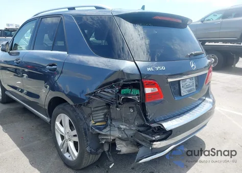 2012 Mercedes-Benz Ml 350 4Matic из США, поврежденный, VIN 4JGDA5HB4CA011255